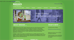 Desktop Screenshot of bridgesmontessori.net